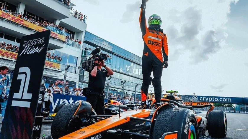 GP Miami: Piastri ganó una carrera de campeón y Doohan sufrió otro golpazo