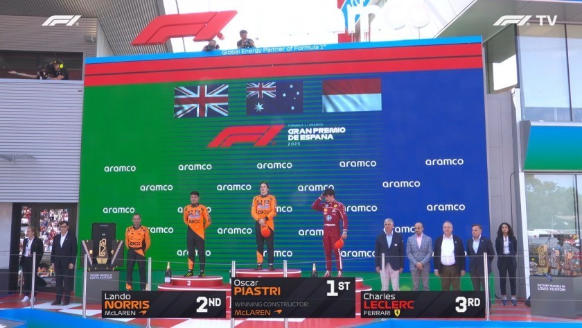 F1: Piastri arrasó en Barcelona y se aleja en el campeonato