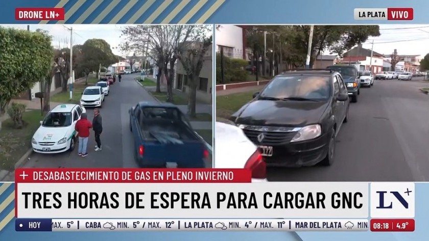 Sin GNC: taxistas y remiseros cortarán la Autopista La Plata-Buenos Aires
