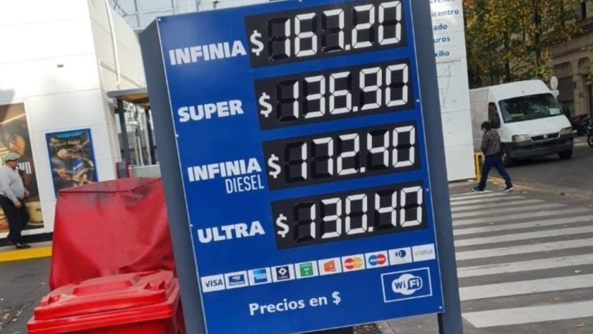 YPF aumentó hasta 11,5% sus combustibles y se suma a las subas de otras dos petroleras